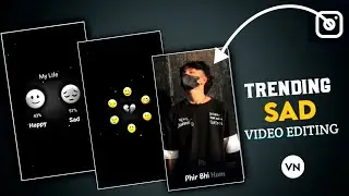 ☹️ New trend sad reels video editing 2023