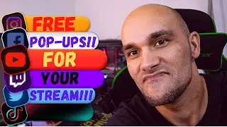 Free Social Media Pop-Ups for your Stream! (step by step guide)