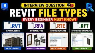 03 - Revit File Types Explained | RVT, RFA, RTE & RFT