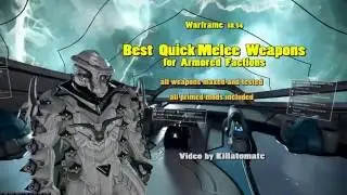 Warframe: Best Melee Weapons for QuickMelee (test results, comparison)
