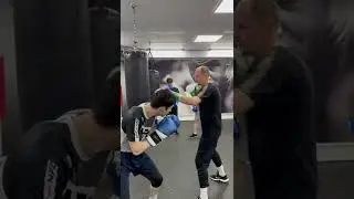 Провёл тренировку в зале 7RAYS, поработали над школой Бокса.