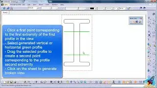 CATIA DRAFTING - Broken View