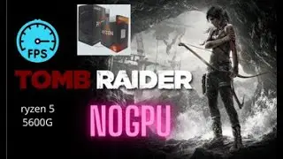 tomb raider : on ryzen 5 5600G best fps & quality
