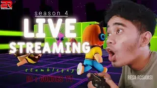🔴 [LIVE]  STUMBLE GUYS INDONESIA EP 60 SEASON 4 SERVER ASIA 0.77 | 