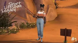 The Sims 4 // Short Lifespan Legacy // #1 Life is Short - Let's Get Started