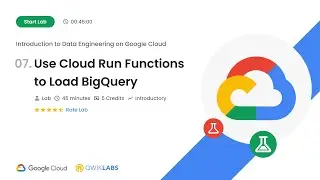 Use Cloud Run Functions to Load BigQuery | Google Cloud Platform (GCP)| Professional Data Engineer