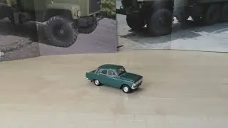 Обзор модели Москвич-408, масштаб 