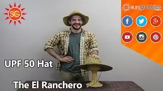 El Ranchero - UPF 50 Sun/UV Protection Wide Brim Sun Hat #sunhats
