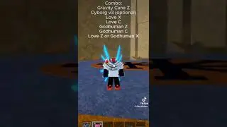 OP Love Combo (Blox Fruits) #shorts #bloxfruits #lovefruitcomboandoponeshotcombo
