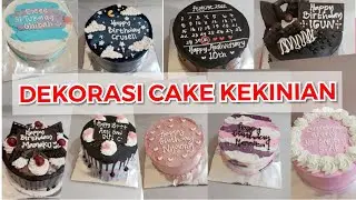 KOMPILASI TUTORIAL DEKORASI KUE ULTAH KEKINIAN