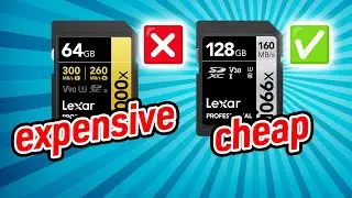 Are you using the wrong SD-card for your camera? Watch before you buy!