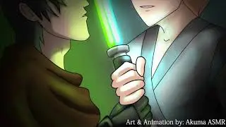 Forbidden lovers: A Star Wars Gender Neutral ASMR Story part II ft. Akuma ASMR | VA