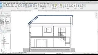 17  Lowering the Roof and Drawing the Ceiling in Revit