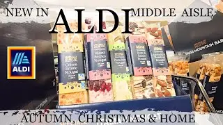 COME SHOPPING WITH ME TO ALDI| NEW IN MIDDLE AISLE| AUTUMN🍂, CHRISTMAS🎄 & MORE
