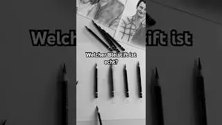 Welcher Bleistift ist echt? 😀 #sketchus