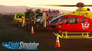 Microsoft Flight Simulator 2020 | WESTPAC HEMS | *Vehicle Accident*| Emergency Mission 