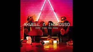 Axwell & Ingrosso – More Than You Know (Acapella Studio)