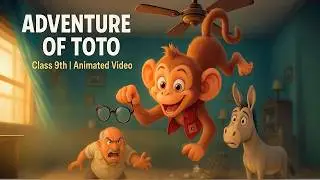 the adventure of toto class 9 in hindi cartoon / class 9 the adventure of toto explanation in hindi