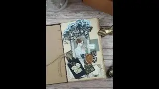 ASMR | scrapbooking | Aesthetic Journaling | relaxing sounds #vintagejournal