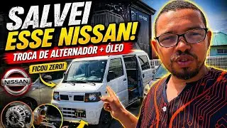 “SALVEI ESSE NISSAN! 🔧 Troca de Alternador + Óleo no Japão 🇯🇵 (Dia de Mecânico Real)”
