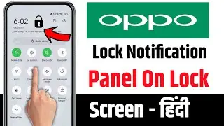 How To Lock Notification Bar In Lock Screen Oppo | Disable Notification Drawer On Lock Screen Oppo