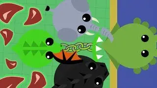 BEST MOPE.IO TROLLING EVER!! // ALL ANIMALS VS BLACK DRAGON !! Mope.io