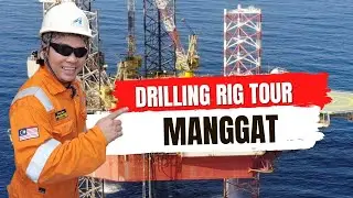 Drilling Rig Tour with Manggat, Assistant Barge Master