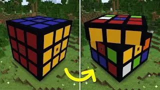 I Made a Solvable Rubik's Cube in Minecraft!