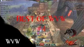 Best of WvW #4 - Fighting under siege against Augury Rock - Arrowcart Land - World vs World
