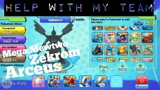 POCKETOWN | ARCEUS ZEKROM MEGA MEWTWO | HELP BUILD MY TEAM