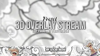 PRESET ANIMATED OVERLAY STREAMING - LUFFY GEAR 5