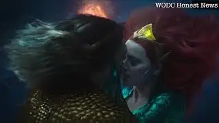 Aquaman and Mera Kissing Scene - Aquaman 2018