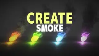 unity particle system create smoke(