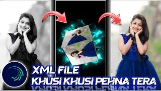 KHUSI KHUSI PEHNA TERA DIYA GEHNA XML || GULI MATA STATUS EDITING FREE XML FILE 😍☺