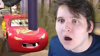 I beat a kids cars game using a steering wheel