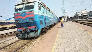 ЧС7-316 отравление 41 поезд Днепр-трускавец