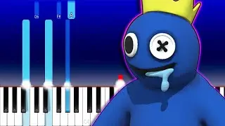 Musical Rainbow Friends - Rainbow Friends Animation (Piano Tutorial)