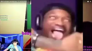 DREAMYBULL THUGGING TWITCH STREAMERS COMPILATION P.1 - Tenka