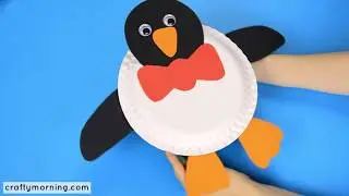 Paper Plate Penguin Craft