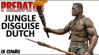 NECA JUNGLE DISGUISE DUTCH PREDATOR Review en Español