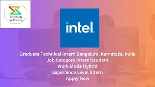 Intel I Graduate Technical Intern 2024