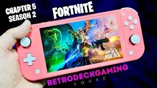 Fortnite Chapter 5 Season 2 On Nintendo Switch Lite 