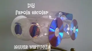 Como hacer una Farola o antorcha escolar coche