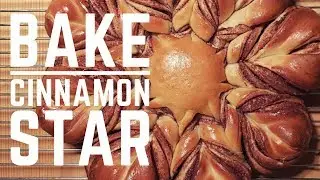 Tear and Share Cinnamon Twist Bread Star (Or Nutella)