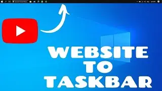 How to Create Website Shortcut on Taskbar | PC TRICKS