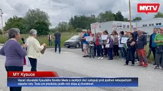 PROTEST na Kysuciach proti spaľovni odpadov. Vinia ju z vyššej chorobnosti aj početných úmrtí
