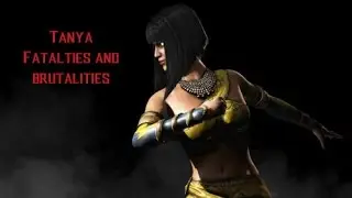 Mortal Kombat X Tanya's X ray, fatalities, brutalities