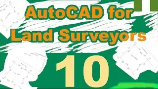 AutoCAD for Land Surveyors 010 - Plotting Survey data in US System of Measurement