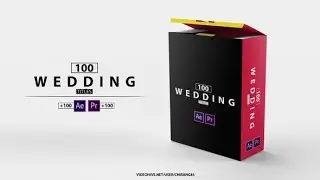 100 Wedding Titles of Love | After Effects Template , Premiere Pro Mogrts
