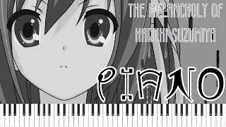 The Melancholy of Haruhi Suzumiya - God Knows (Piano Version)